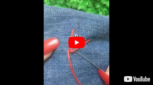 衣褲破了自己補！達人教你玩各種「縫紉小創意」網友讚爆：看一遍就全會了！