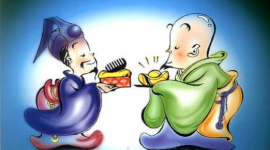 把梳子賣給和尚的智慧