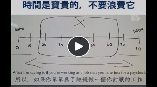 時間是寶貴的，不要浪費它！