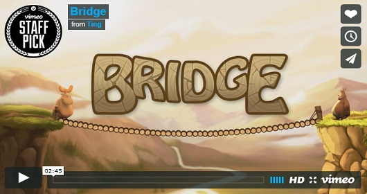 BRIDGE： 影片雖小，意義卻很大。