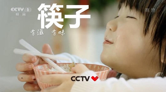 感人的公益廣告「一雙筷子」