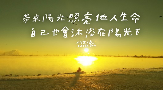 拐彎的陽光