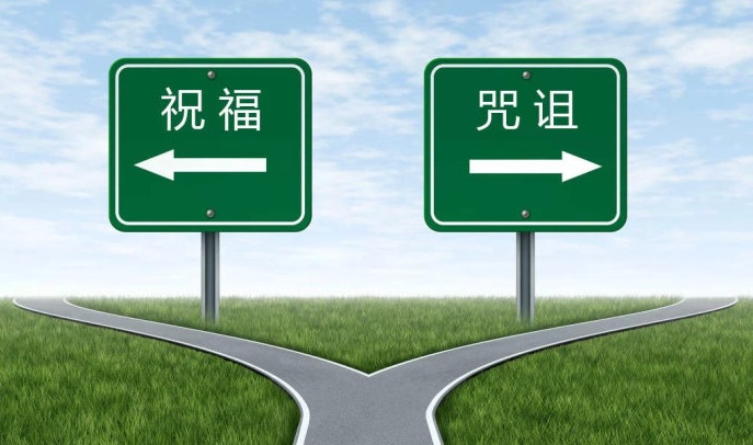 學習祝福，停止咒詛